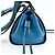Loewe Hammock Leather Mini Blue - view 3