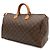 Bolso Louis Vuitton Monogram Speedy 40 Castaño - vista 3