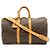 Sac Boston Louis Vuitton Monogram Keepall Bandoulière 45 Marron - vue 2