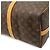 Sac Boston Louis Vuitton Monogram Keepall Bandoulière 45 Marron - vue 4