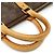 Sac Boston Louis Vuitton Monogram Keepall Bandoulière 45 Marron - vue 5