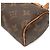 Sac à main Louis Vuitton Monogram Mini Speedy Marron - vue 4