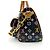 Louis Vuitton Rita Monogram Multicolor Schwarz - Ansicht 3