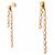 NUOVI ORECCHINI PIAGET SUNLIGHT IN ORO 18K 5.8GR 30 DIAMANTI 2.7CT D'oro - vista 2