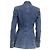 Blazer de denim cruzado Gucci en algodón azul - vista 4