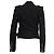 Comme Des Garcons Comme des Garçons Shrink Double Riders Jacket in Black Polyester - view 4