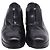 Miu Miu Oxford senza lacci con suola lug in pelle nera Nero - vista 2