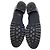 Miu Miu Oxford senza lacci con suola lug in pelle nera Nero - vista 8
