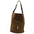 Autre Marque Borsa a secchiello Saint Laurent Niki in camoscio marrone