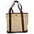 Apc Borsa Tote A.P.C. Hélène in tela di juta beige