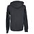 Felpa con cappuccio e zip Stone Island in cotone nero - vista 3