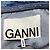 Ganni Bleach Denimjacke mit Rüschenkragen aus blauer Baumwolle - Ansicht 5