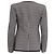 Veste sans col Giorgio Armani en coton noir - vue 4