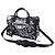 Borsa Balenciaga Medium City Graffiti in pelle d'agnello nera Nero - vista 2