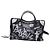 Borsa Balenciaga Medium City Graffiti in pelle d'agnello nera Nero - vista 4