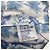 Autre Marque Mini abito Martha da donna Pink City Prints in cotone blu Blu chiaro - vista 6