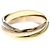 Cartier Trinity 18K Tricolor Gold Small Golden - Ansicht 4