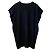 Autre Marque Top in lana con scollo key neck e maniche francesi YOKO CHAN Marrone Grigio antracite - vista 2