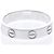 Cartier Love Band 18K White Gold Argento - vista 6
