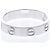 Cartier Love Band 18K White Gold Argento - vista 7