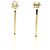 Tiffany & Co. T Wire Bar Oro Amarillo 18K Dorado