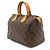 Bolsa Louis Vuitton Monogram Speedy 25 Marrom - vista 3