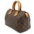 Bolsa Louis Vuitton Monogram Speedy 25 Marrom - vista 3
