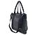 Hermès Sac Cabas HERMES Caravan Vertical MM Orange Bleu Marine - vue 3