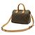 Louis Vuitton Monogram Speedy Bandoulière 25 Handtasche Braun - Ansicht 3
