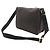 Borsa a tracolla Fendi Zucchino Nero Marrone scuro - vista 3