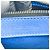 Balenciaga Bazar Striped Leather XXS Blu - vista 6