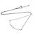 Colgante Tiffany & Co. T Smile Oro Blanco 18K Small Plata