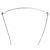 Colgante Tiffany & Co. T Smile Oro Blanco 18K Small Plata - vista 7