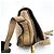 Chloé Chloe Marcie Saddle Leather Small Marrone - vista 4