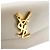 Autre Marque Saint Laurent Uptown Pouch Leather Baby Beige - view 7