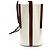 Burberry Peggy Logo Bucket Canvas Small Beige - vista 4