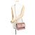 Borsa a tracolla con catena Yves Saint Laurent Saint Laurent Paris Rosa - vista 5
