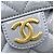 Bolsa de Ombro Chanel Matelasse com Corrente Marrom - vista 12