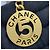 Bolsa de Ombro Chanel Matelasse com Corrente Marrom - vista 13