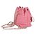 Mochila Chanel Matelassé de piel de cordero Rosa - vista 2