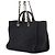 Borsa Tote Chanel Deauville Line Nero - vista 2