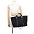 Borsa Tote Chanel Deauville Line Nero - vista 4