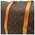 Sac Boston Louis Vuitton Monogram Keepall 55 Marron - vue 9