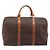 Céline Celine Boston Triomphe Coated Canvas Large Marrom - vista 3
