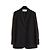 Valentino Garavani Blazer in Crepe di Lana e Seta Nero