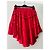 Barbara Bui Saia curta vermelha com folhos Vermelho - vista 5