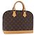 Louis Vuitton Alma Monogram Canvas MM Castaño