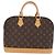 Louis Vuitton Alma Monogram Canvas MM Castaño - vista 2