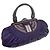 Christian Dior Plisse Frame Pleated Leather Medium Purple - view 2