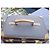 Leonard Necessaire in pelle marrone e beige Gold hardware - vista 4